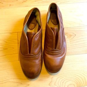 Frye Brown Leather Loafers